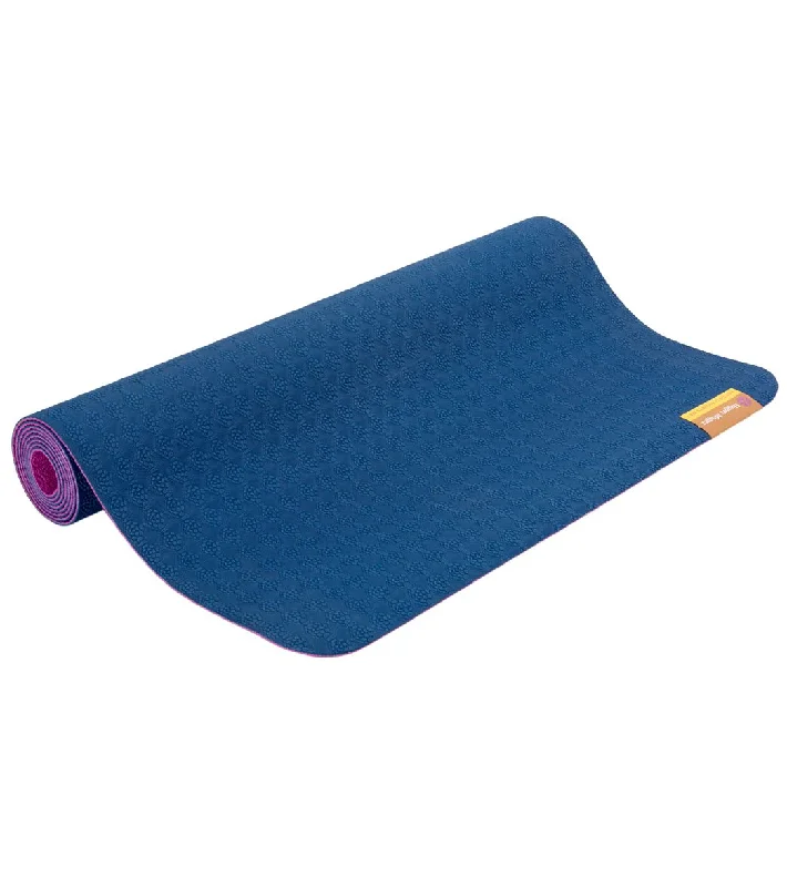 From Mats To Straps, Shop Yoga Deals Today Hugger Mugger Earth Elements Eco Yoga Mat 72" 3mm Hydrangea Bloom
