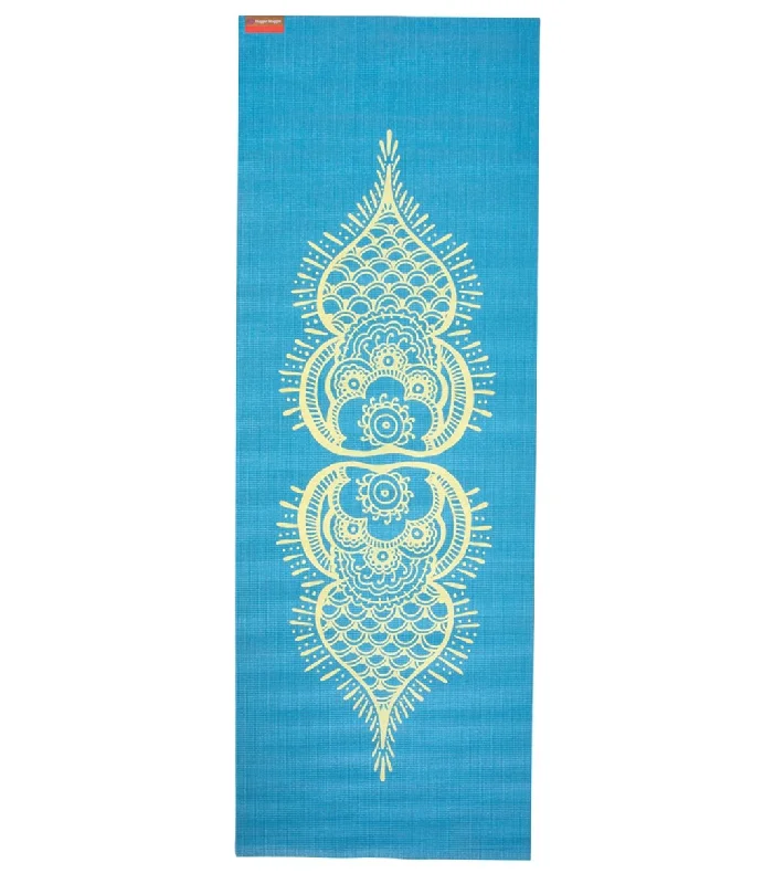 Unbeatable Discounts On Yoga Must-Haves Hugger Mugger Gallery Collection Yoga Mat 68" 3mm Blue Henna