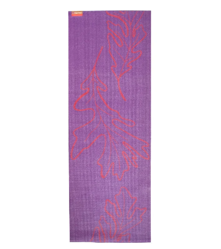 Align Your Practice With Unbeatable Deals Hugger Mugger Gallery Collection Yoga Mat 68" 3mm Fall Oak