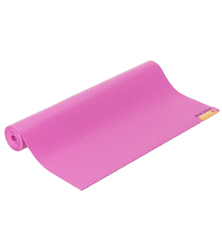 Find Balance With Our Yoga Discounts Hugger Mugger Tapas Original Yoga Mat 68" 3mm Fuschia