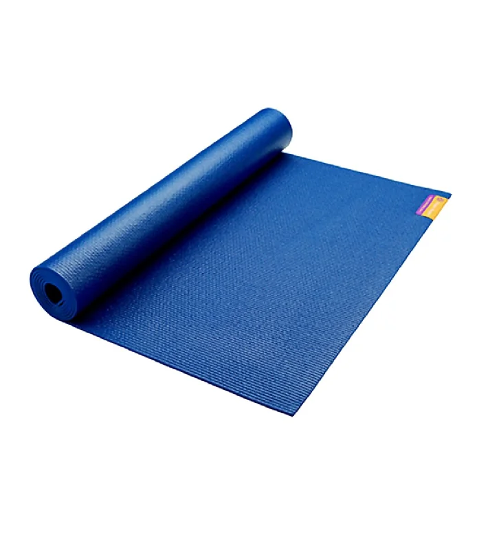 Flexible Fashion For Every Pose At Special Prices Hugger Mugger Tapas Original Yoga Mat 68" 3mm Lapis Blue