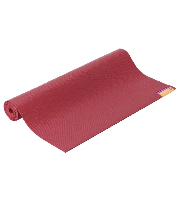 Your Perfect Yoga Essentials Now On Sale Hugger Mugger Tapas Original Yoga Mat 68" 3mm Ruby