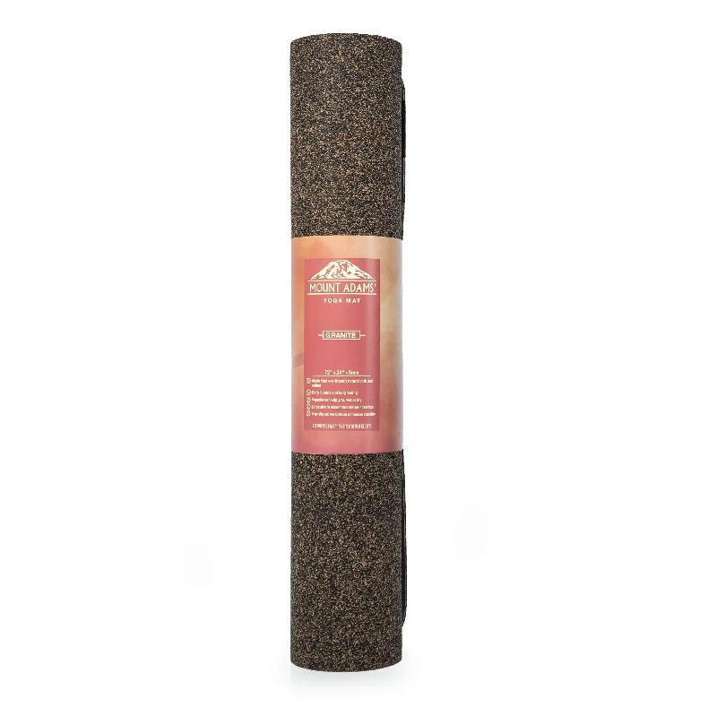 Limited-Time Yoga Gear Sale Mount Adams® Granite Heavy Yoga Mat (72" x 24" x 5mm)