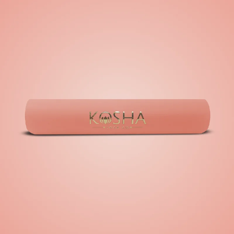 Stretch, Strengthen, And Save Today Peach PUre Align Yoga Mat