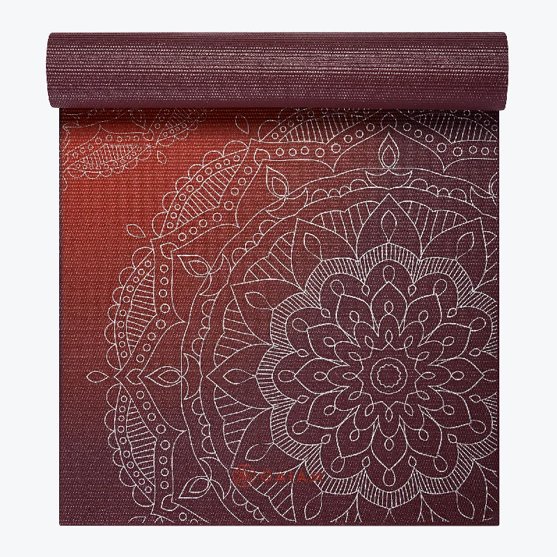 The Best Yoga Props At The Best Prices Premium Metallic Sunset Yoga Mat (6mm)