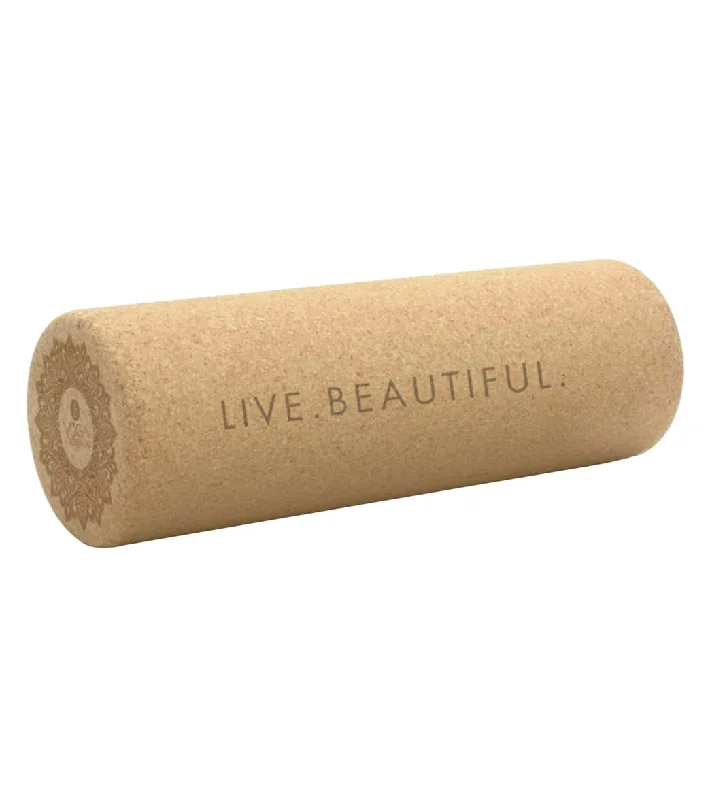 Breathe Deeper, Save Bigger On Yoga Must-Haves Yoga Design Lab Cork Roller Mandala Black Black