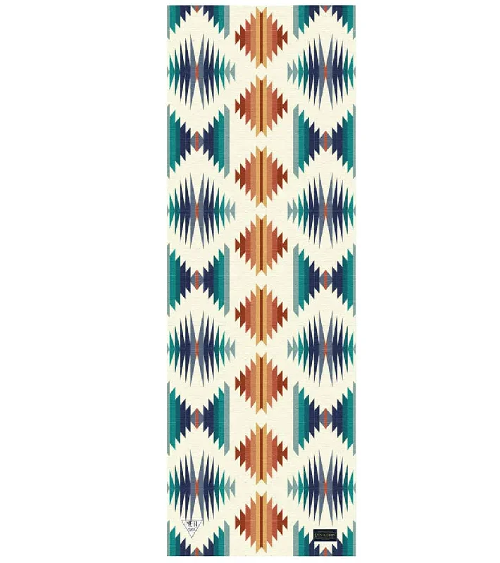 Strengthen Your Practice With Affordable Yoga Gear Yune Yoga Pendleton x Yeti Yoga Falcon Cove Sunset 5MM Yoga Mat Sunset