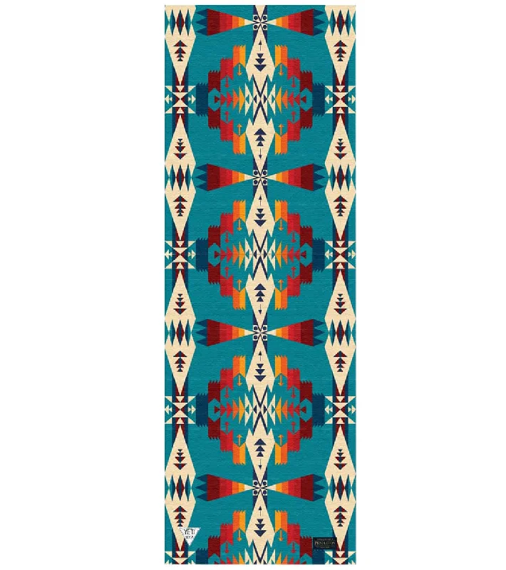 High-Quality Yoga Accessories At Budget-Friendly Prices Yune Yoga Pendleton x Yune Yoga Tucson Turquoise 5MM Yoga Mat Turquoise