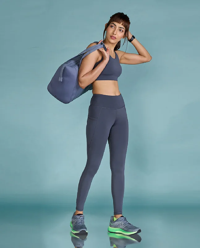 Your Practice Deserves The Best—At Better Prices Crostini Bra & Leggings Set in Second SKN Fabric