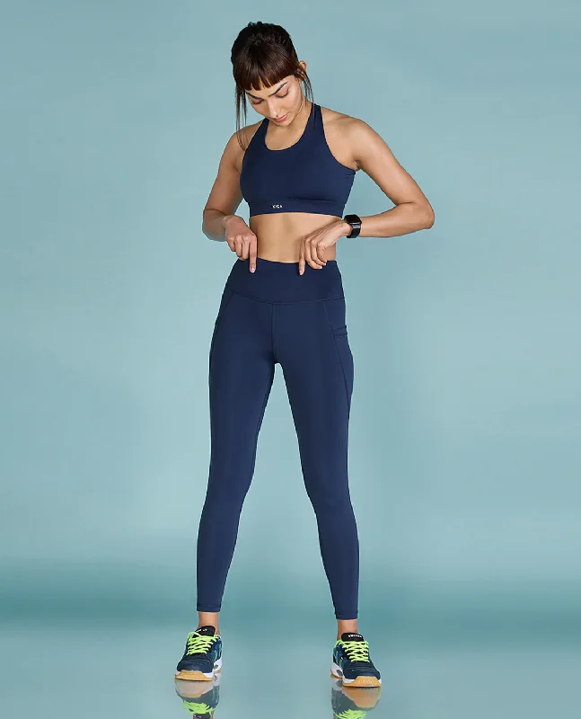 Flow In Comfort With Stylish Discounts Crostini Bra & Leggings Set in Second SKN Fabric