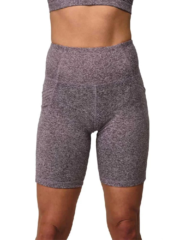 Breathe Easy In Comfortable Yoga Outfits 7'' Biker Short with Pockets