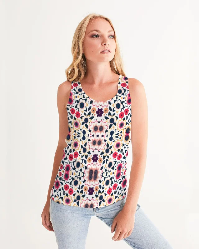 Namaste And Save On Yoga Apparel Abstract flower pattern Women's All-Over Print Tank