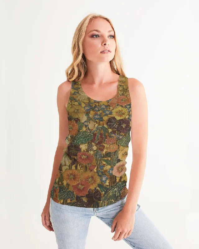 From Warm-Ups To Cooldowns, Shop And Save Autumn play Women's All-Over Print Tank