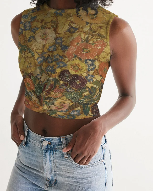 Your Practice Deserves The Best—At Better Prices Autumn play Women's  All-Over Print Twist-Front Tank