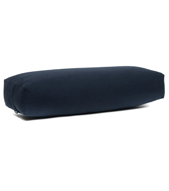 Exclusive Deals On Yoga Mats, Blocks, And Straps B, Halfmoon Essential Cotton Rectangular Bolster Ink