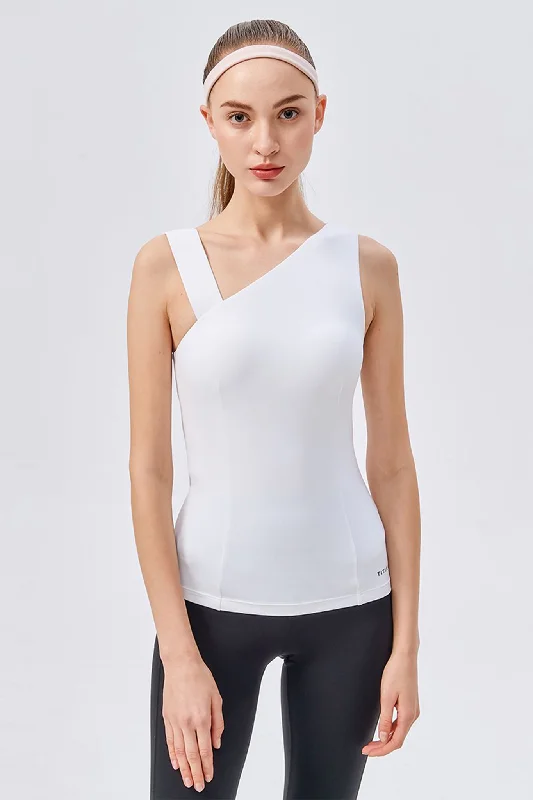 Yoga Apparel Designed For Movement At Lower Prices Beverley Asymmetrical Tank Top