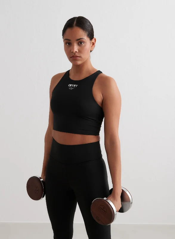 Namaste And Save On Yoga Apparel Black Edge Core Tank Top