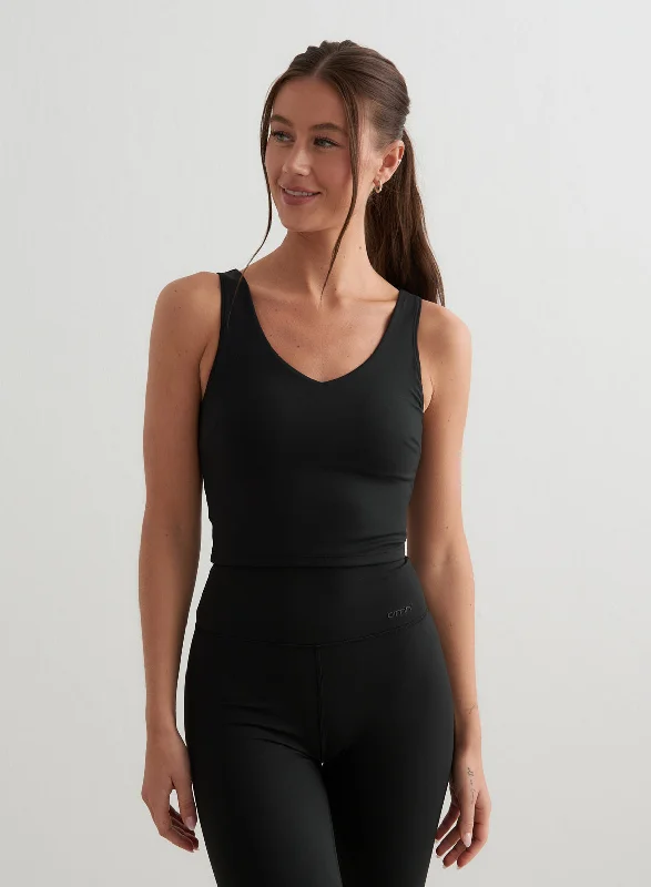 Flow Into Savings With Trendy Yoga Apparel Black Sense Bralette