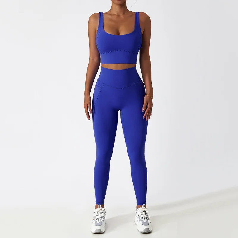 Limited-Time Savings On Yoga Leggings And Tops Breathable cloud-sensing long workout Sets