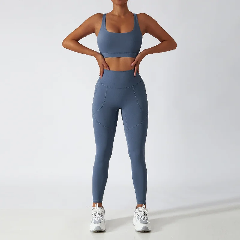 Look Good, Feel Good, And Save Big breathable waist-hip long workout sets