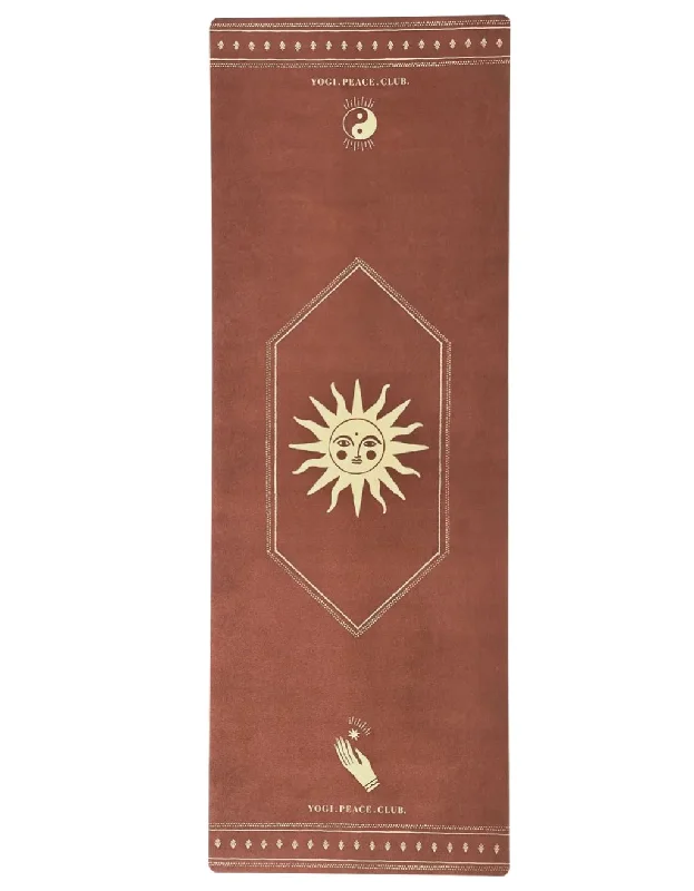 Stretch Your Budget With Our Yoga Sale 4 mm Ceremony Cinnamon Yoga Mat + Strap