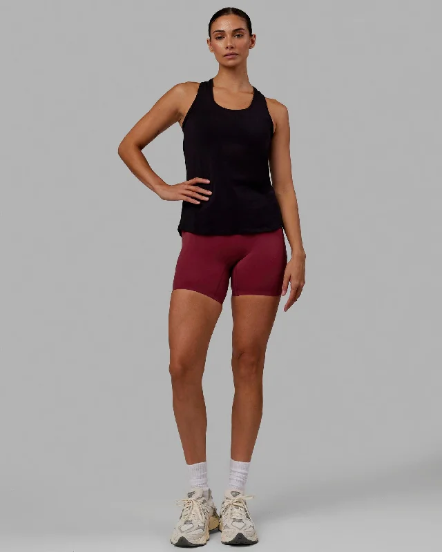 The Perfect Blend Of Comfort And Savings Charge PimaFLX-Lite Active Tank - Black