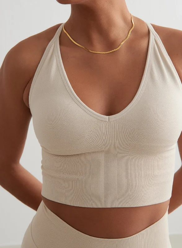Your Yoga Wardrobe, Upgraded For Less Clay Shape Seamless Cross Back Bralette