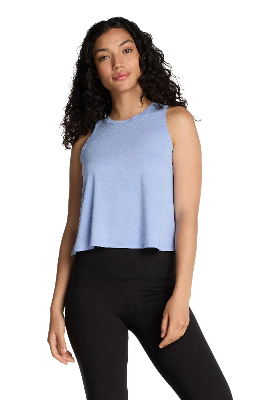 Move With Confidence In Discounted Yoga Outfits Easywear Crew Neck Sleeveless Tank Top