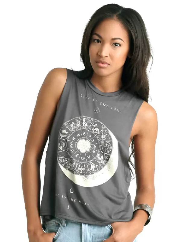 Fashionable Yoga Apparel Now On Sale Eclipse Sleeveless Top