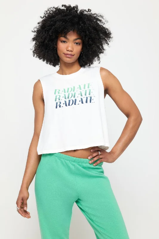 Your Yoga Essentials, Now At Lower Prices Fan Radiate Callie Crop Tank
