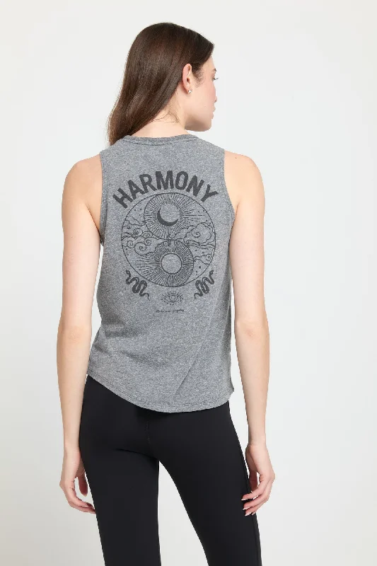 The Best Styles At The Best Prices Harmony Jade Muscle Tank