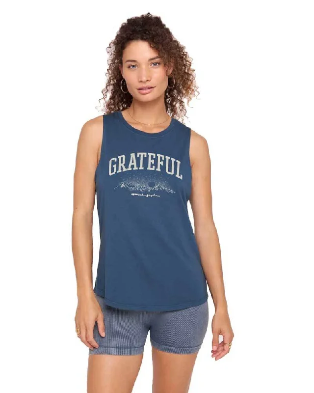 Your Yoga Wardrobe, Upgraded For Less Grateful Jade Muscle Tank