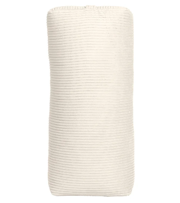 Essential Yoga Accessories Now At Special Discounts Halfmoon Corduroy Rectangular Bolster Birch