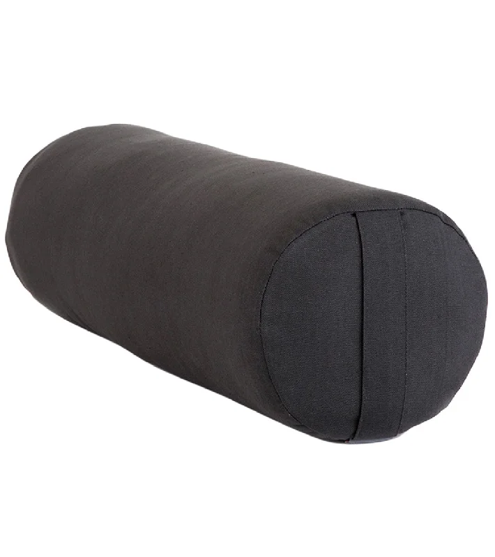 High-Quality Yoga Accessories At Budget-Friendly Prices Halfmoon Cylindrical Yoga Bolster Charcoal