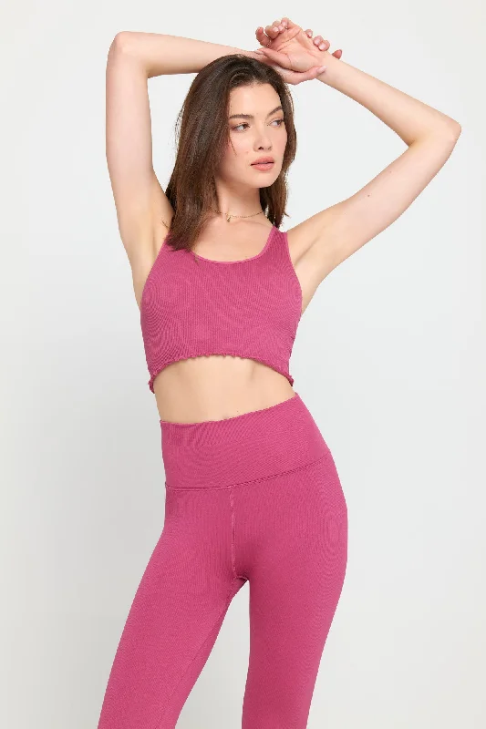 Soft, Stretchy, And Super Affordable Yoga Wear Amor Crop Tank