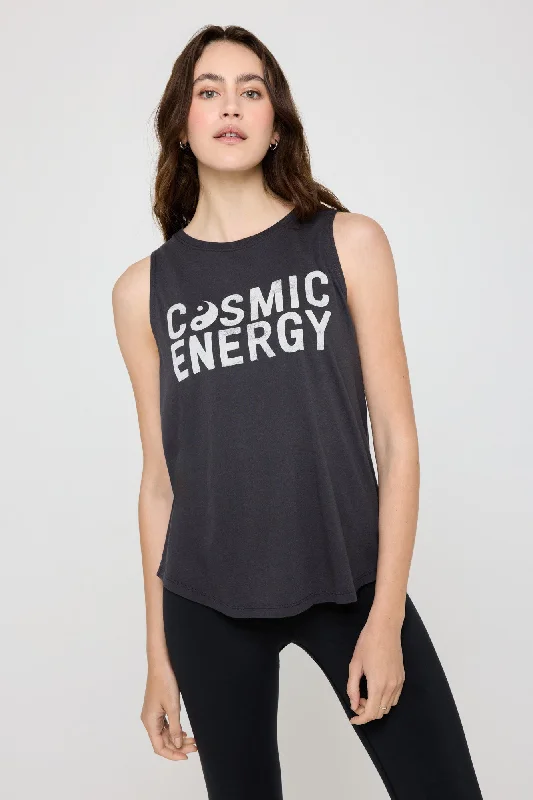 Find Your Perfect Fit With Discounted Yoga Outfits Cosmic Jade Muscle Tank