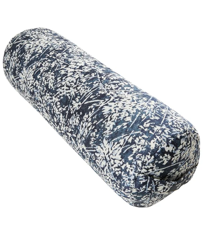 Unwind, Relax, And Save On Yoga Gear Hugger Mugger Round Printed Yoga Bolster Midnight Flurry