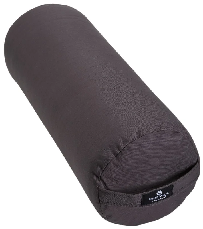 Flex Your Budget With Amazing Yoga Gear Offers Hugger Mugger Round Solid Yoga Bolster Gray