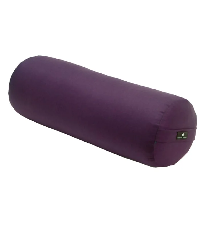 Perfect Support, Perfect Price On Yoga Props Hugger Mugger Round Solid Yoga Bolster Plum