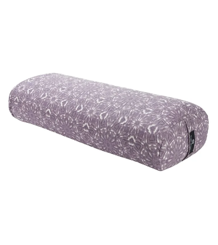 Flexible Fashion For Every Pose At Special Prices Hugger Mugger Standard Printed Yoga Bolster Celestial Plum