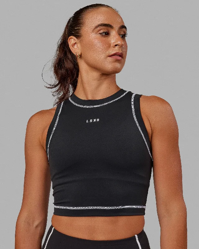 Your Yoga Essentials, Now At Lower Prices Imprint Tank - Black-White