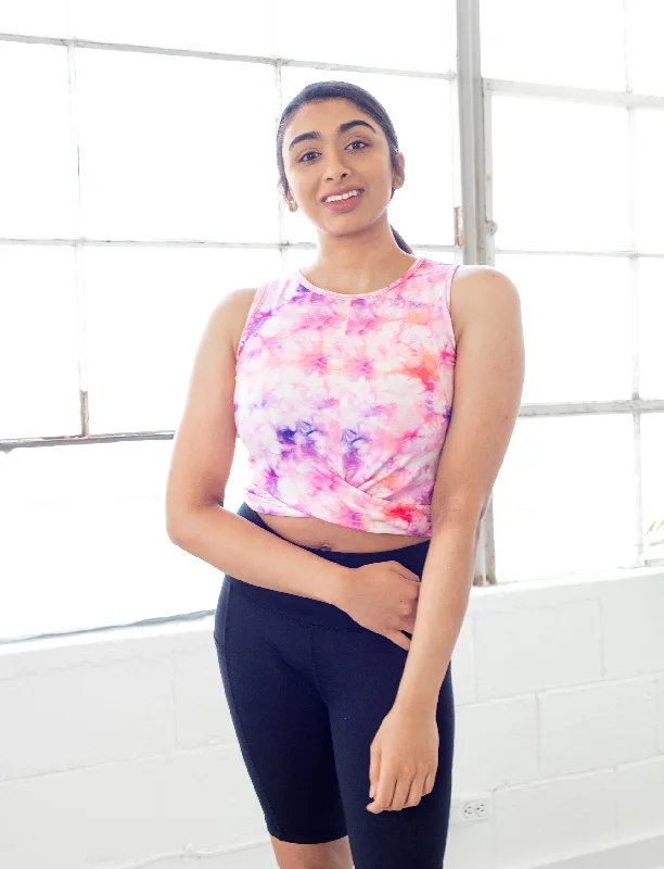 Yoga Wear At Unbeatable Prices LADIES TWISTED FRONT TANK