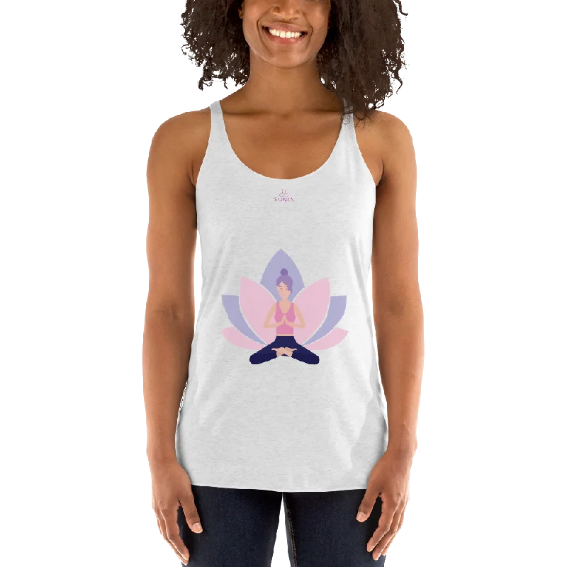 Yoga Apparel Designed For Movement At Lower Prices Lotus Women's Racerback Tank Top