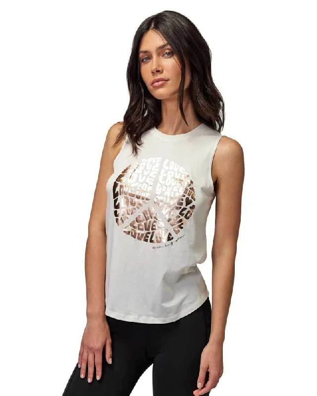 High-Quality Yoga Clothing At Budget-Friendly Prices Love Peace Muscle Tank