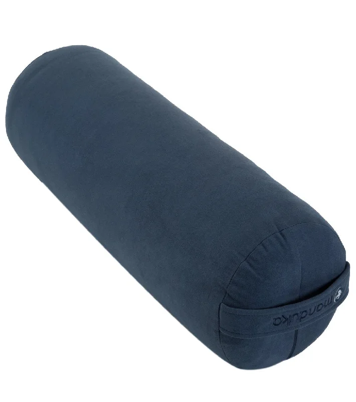 Balance Comfort And Cost With Yoga Discounts Manduka Enlight Round Yoga Bolster Midnight