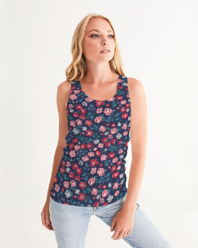 Your Yoga Essentials, Now At Lower Prices Midnight blue pretty glance.  Women's All-Over Print Tank