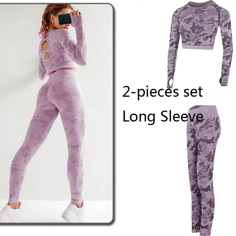 Purple top set