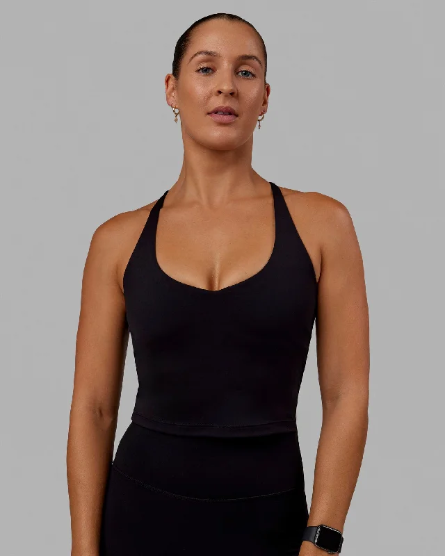 Master Every Pose With Premium Yoga Wear Deals Movement Active Tank - Black