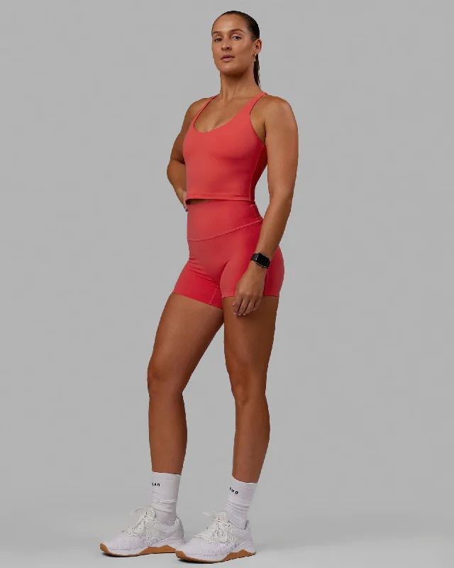 Stretch In Style With Budget-Friendly Yoga Wear Movement Active Tank - Cayenne