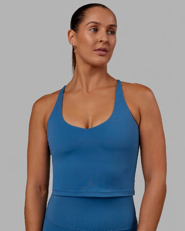 Flexibility Meets Affordability In Our Yoga Wear Sale Movement Active Tank - High Tide